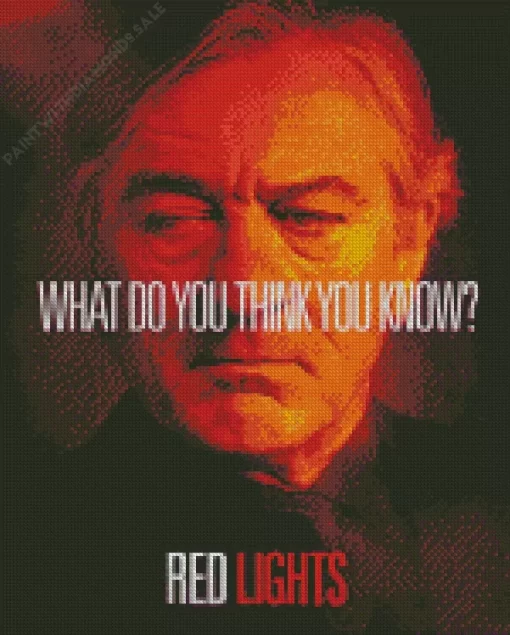 Red Lights Robert De Niro Diamond Painting