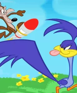 Road Runner Looney Tunes Diamond Painting