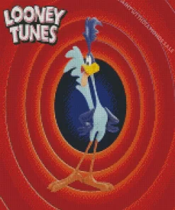 Road Runner Looney Tunes Poster Diamond Painting