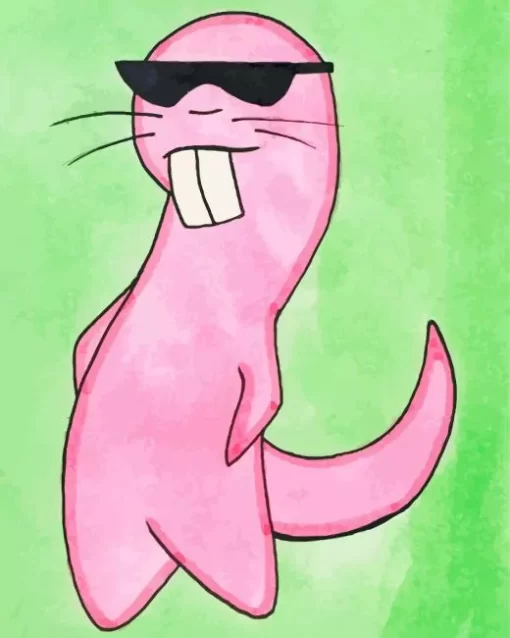 Rufus From Kim Possible Diamond Painting