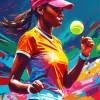 Serena Williams Tennis Player Diamond Painting