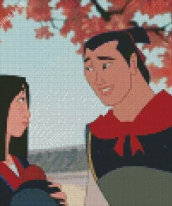 Shang And Mulan Diamond Painting