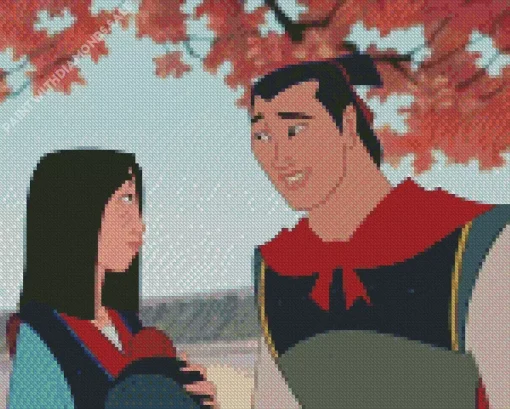 Shang And Mulan Diamond Painting