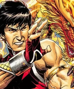 Shang Chi Marvel Comics Diamond Painting