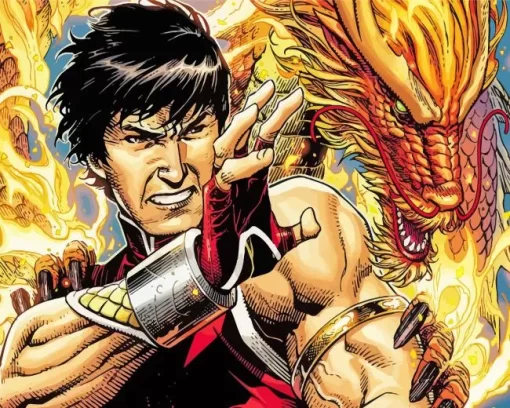 Shang Chi Marvel Comics Diamond Painting