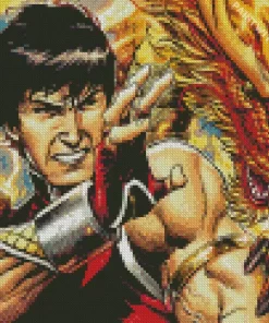 Shang Chi Marvel Comics Diamond Painting