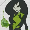 Shego Kim Possible Character Diamond Painting