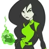 Shego Kim Possible Character Diamond Painting