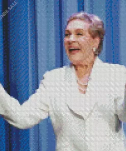 Smiling Julie Andrews Diamond Painting