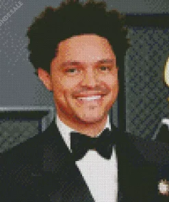 Smiling Trevor Noah Diamond Painting