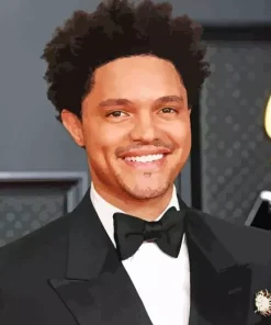 Smiling Trevor Noah Diamond Painting