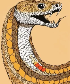 Snake Art Diamond Painting