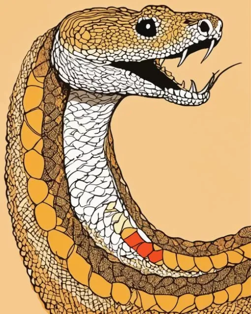 Snake Art Diamond Painting