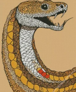 Snake Art Diamond Painting