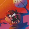 Space Jam Devil Looney Tunes Diamond Painting