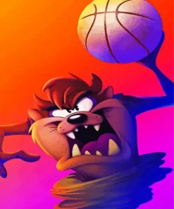 Space Jam Devil Looney Tunes Diamond Painting