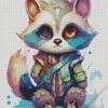 Steampunk Raccoon Diamond Painting