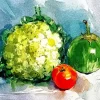 Still Life Vegetables Diamond Painting