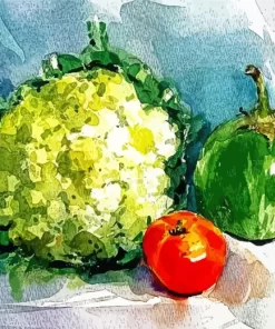 Still Life Vegetables Diamond Painting