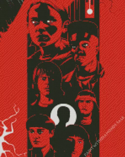 Stranger Things Characters Diamond Painting