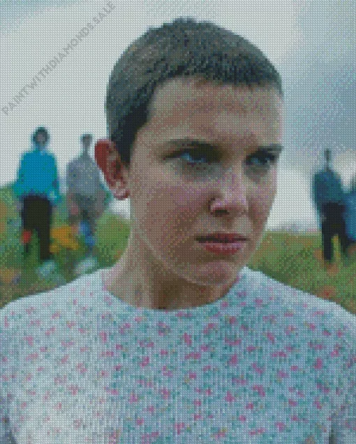 Stranger Things Eleven Diamond Painting