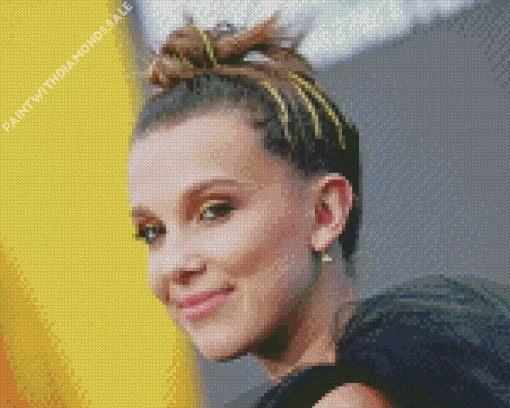 Stranger Things Millie Bobby Brown Diamond Painting