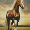 Strong Brown Horse Diamond Painting