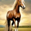 Strong Brown Horse Diamond Painting