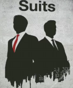 Suits Poster Art Diamond Painting