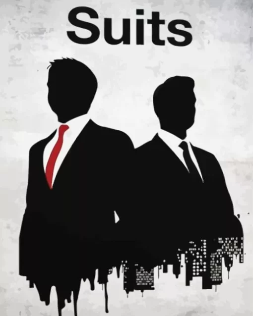 Suits Poster Art Diamond Painting