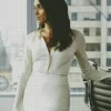 Suits Series Rachel Wearing White Diamond Painting