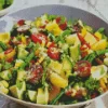 Summer Vegetable Salad Diamond Painting