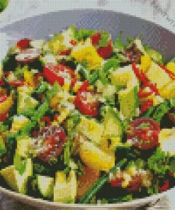 Summer Vegetable Salad Diamond Painting