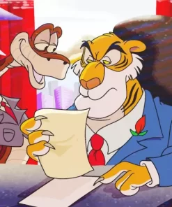 TaleSpin Shere Khan Diamond Painting