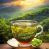 Tea Cup In Nature Diamond Painting