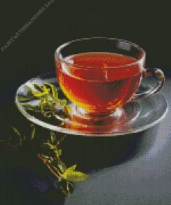 Tea With Herbs Diamond Painting