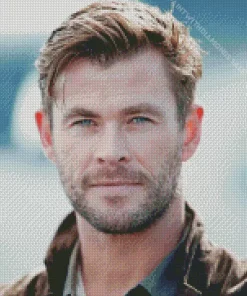 The Actor Chris Hemsworth Diamond Painting