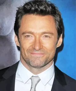 The Actor Hugh Jackman Diamond Painting