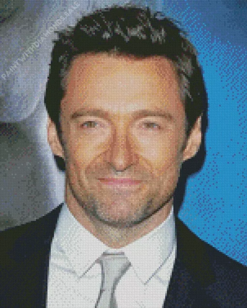 The Actor Hugh Jackman Diamond Painting