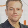 The Actor Matt Damon Diamond Painting