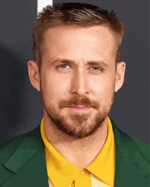 The Actor Ryan Gosling Diamond Painting