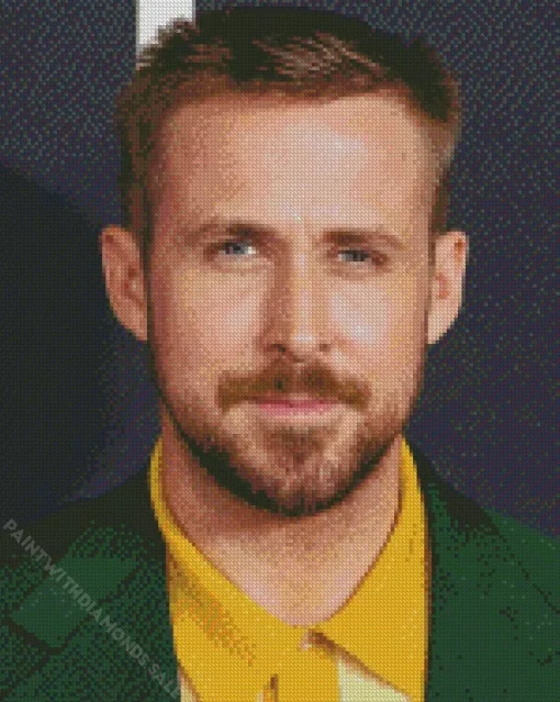 The Actor Ryan Gosling Diamond Painting