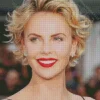 The Actress Charlize Theron Diamond Painting