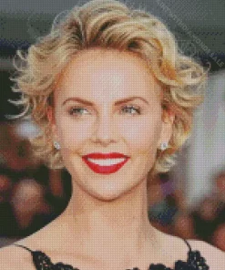 The Actress Charlize Theron Diamond Painting