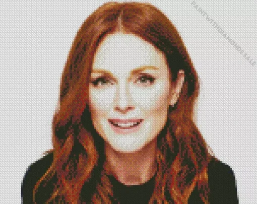 The Actress Julianne Moore Diamond Painting