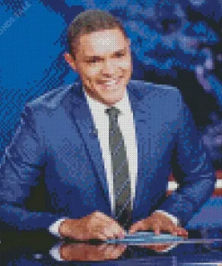 The Daily Show Trevor Noah Diamond Painting