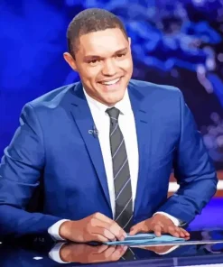 The Daily Show Trevor Noah Diamond Painting