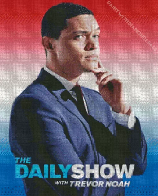 The Daily Show Poster Diamond Painting