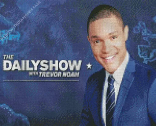 The Daily Show With Trevor Noah Diamond Painting