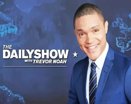 The Daily Show With Trevor Noah Diamond Painting